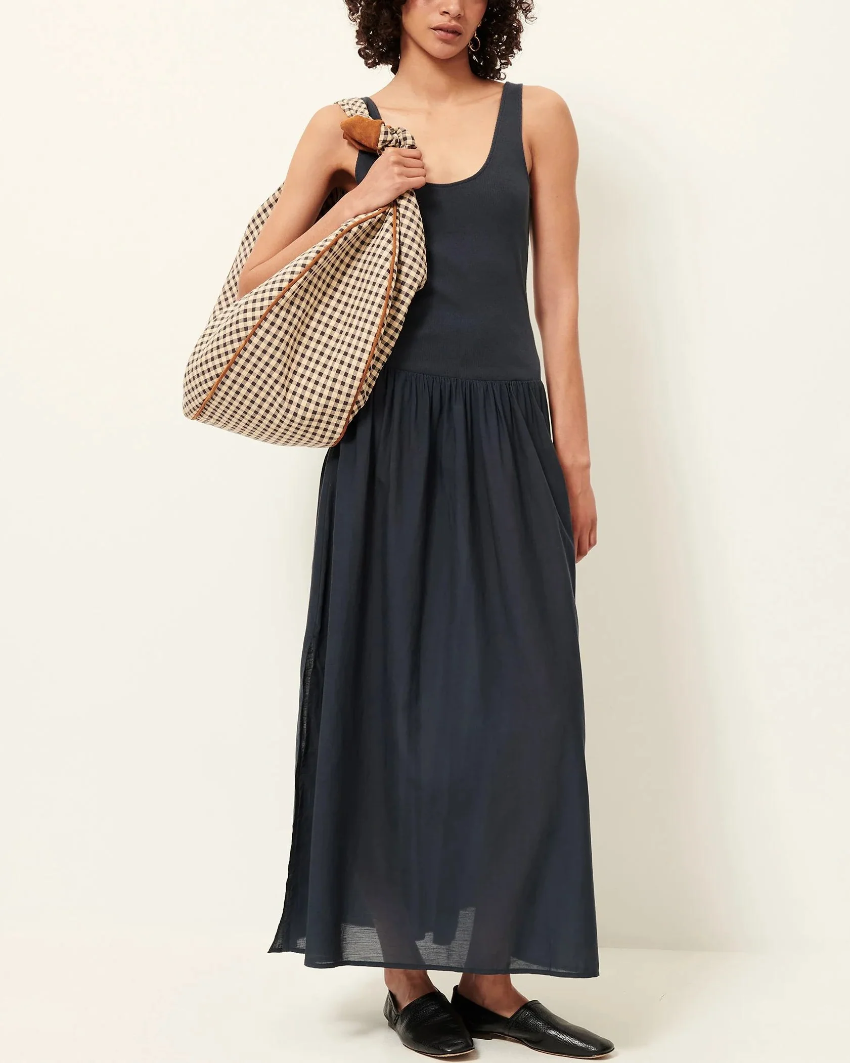 Sessun | Solao Sleeveless Dress in Smoke-Green