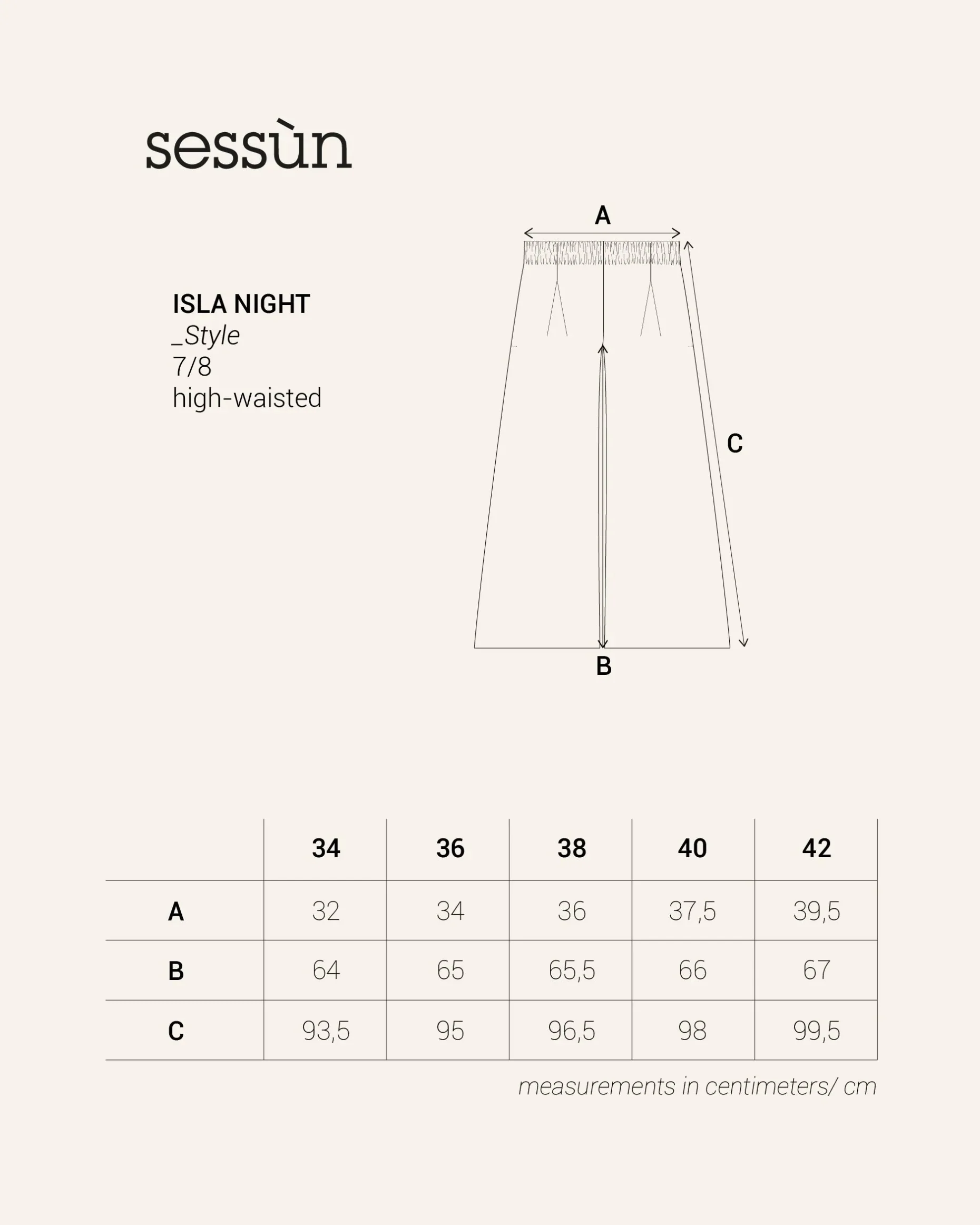 Sessun | Isla Night 7/8-Length Fluid Viscose Pant Obscura - Image 5