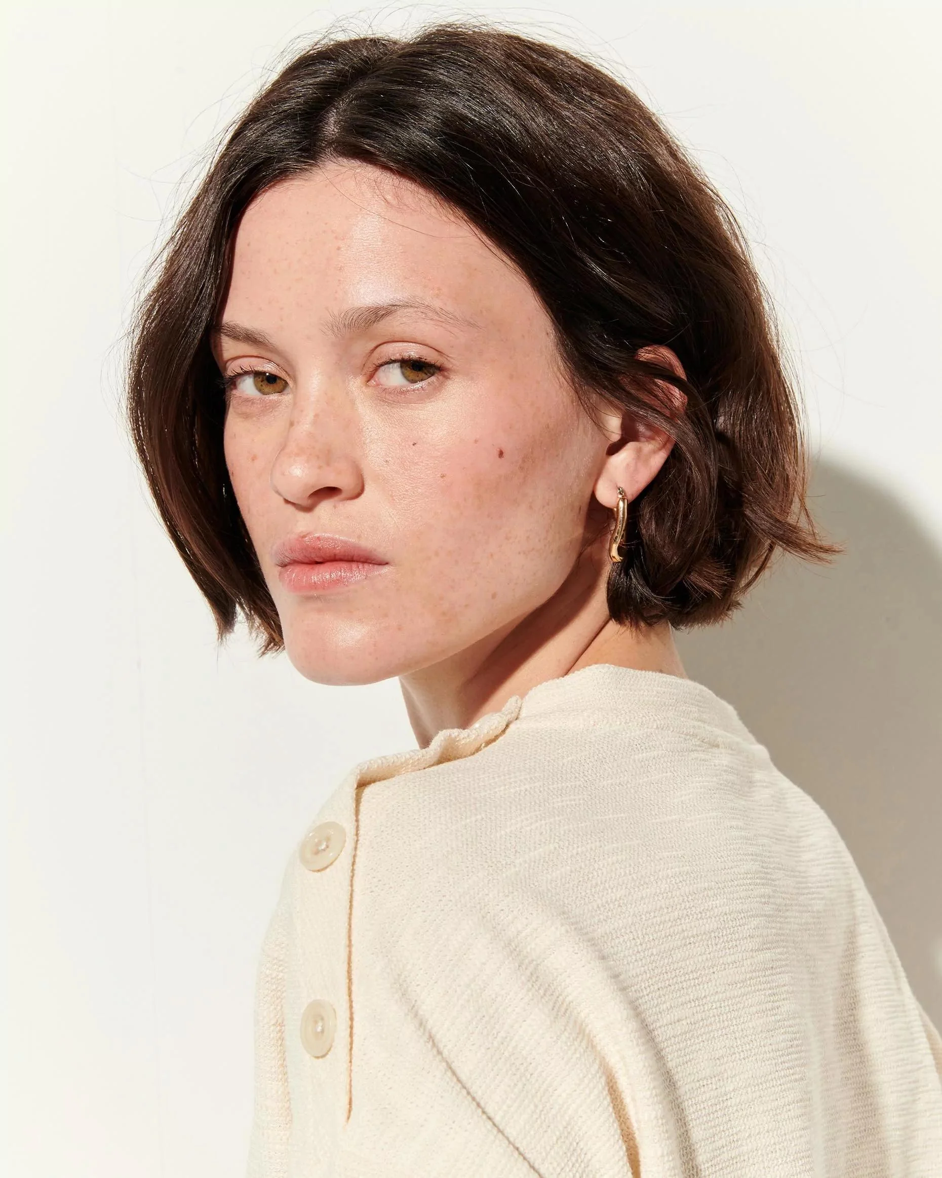 Sessun | Austin T-shirt - Irregular Slubbed Yarn Fleur-De-Sel - Image 4