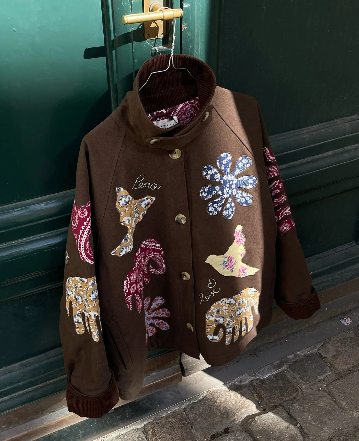 Sissel Edelbo | Lillibeth Jacket in Organic Cotton Twill Brown - Image 4