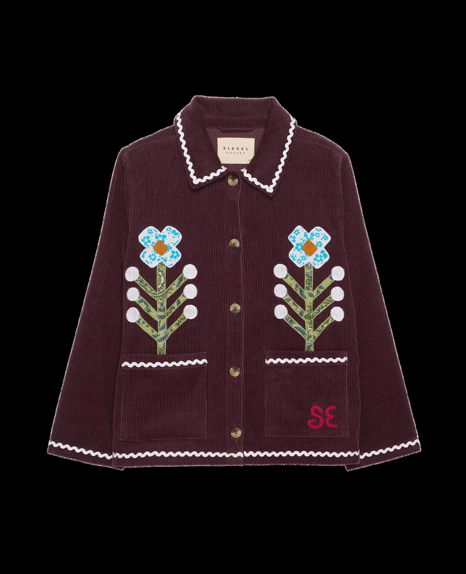 Sissel Edelbo | Twiggy Jacket in Corduroy Eggplant - Image 4