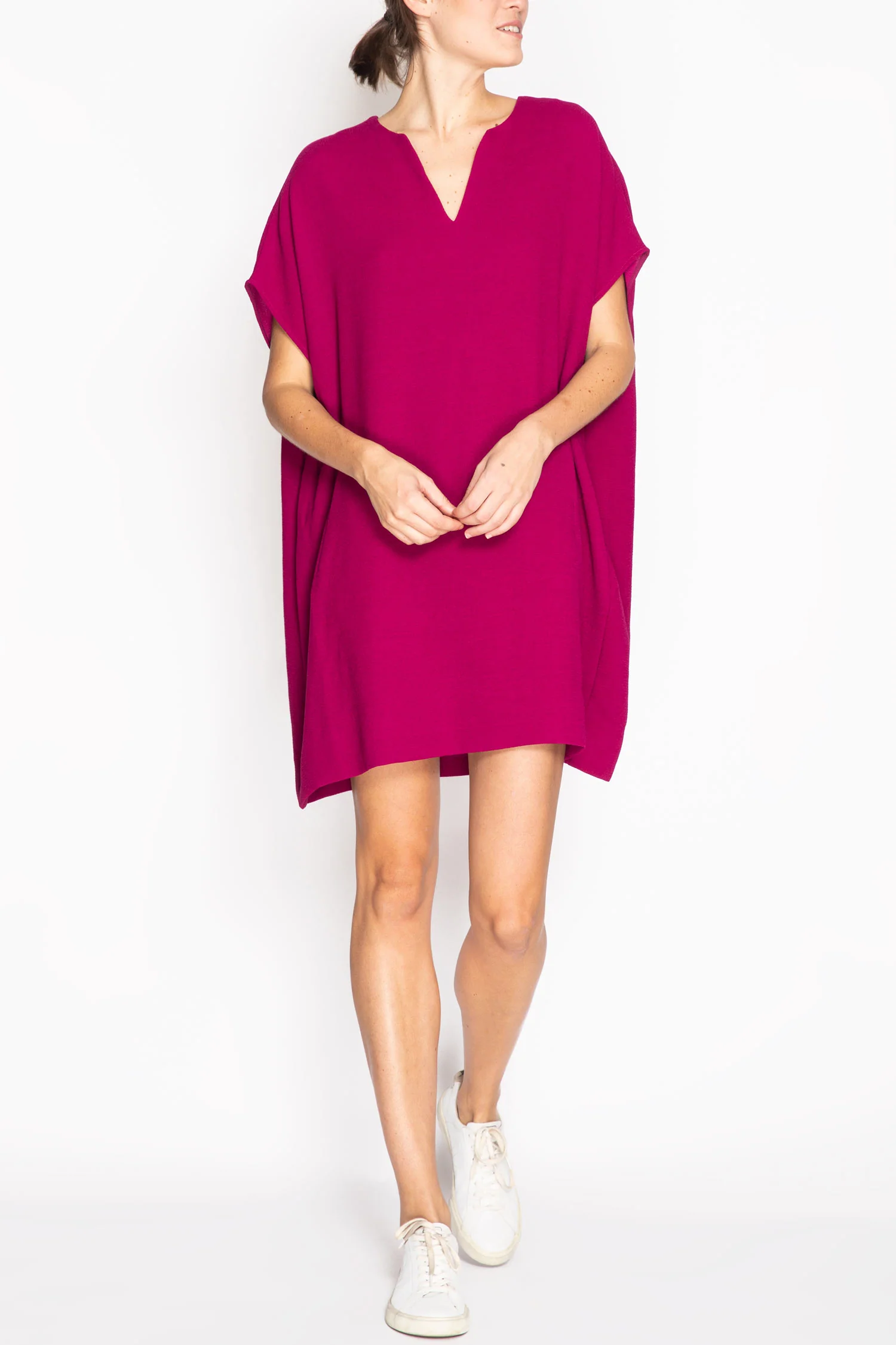 Essentiel Antwerp | Sleeveless Oversized V-Neck Dress - Image 4