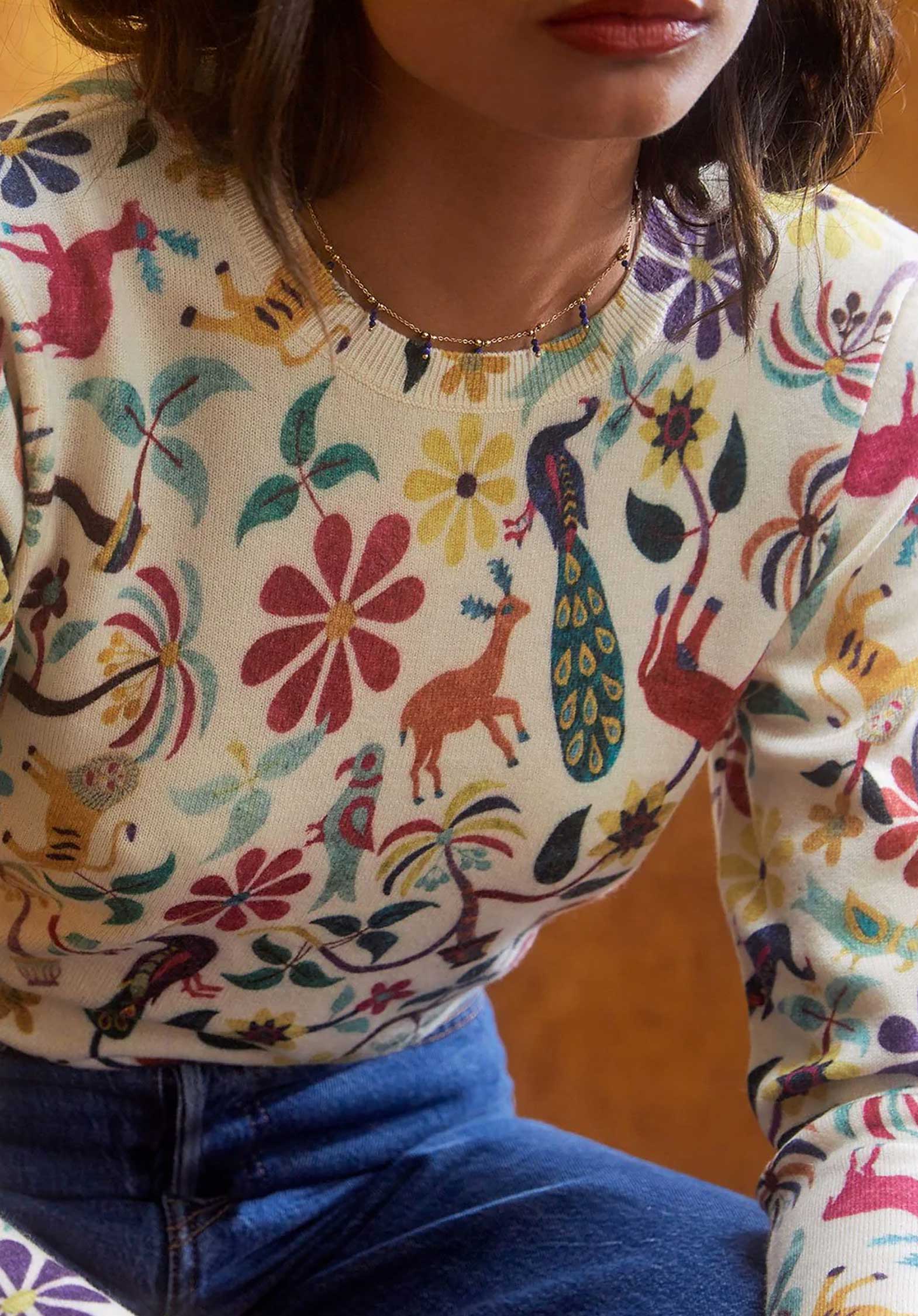 Soi Paris | Jaipur Wool Pullover - Multi Colour Imprimes - Image 8