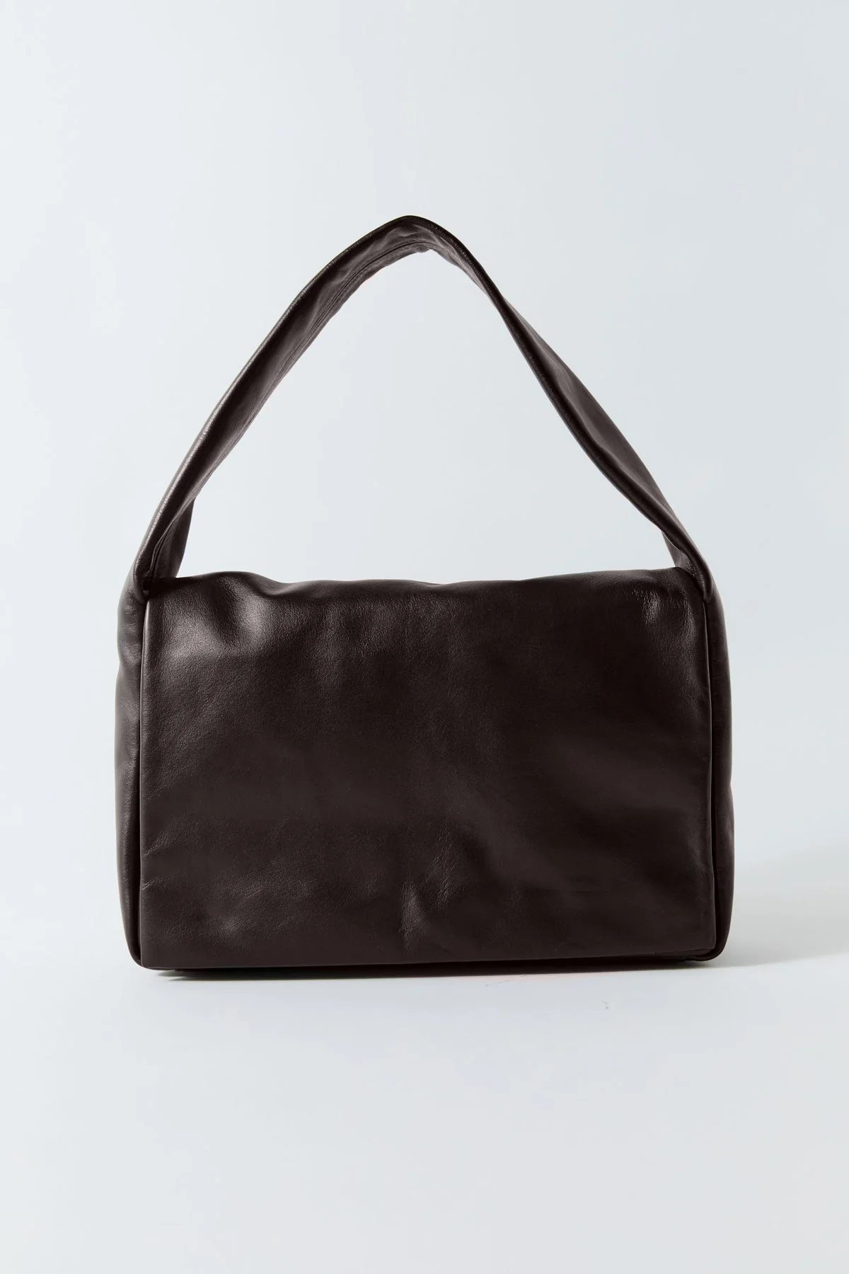 St. Agni | Soft Everyday Satchel - Brown Leather Coffee - Image 2