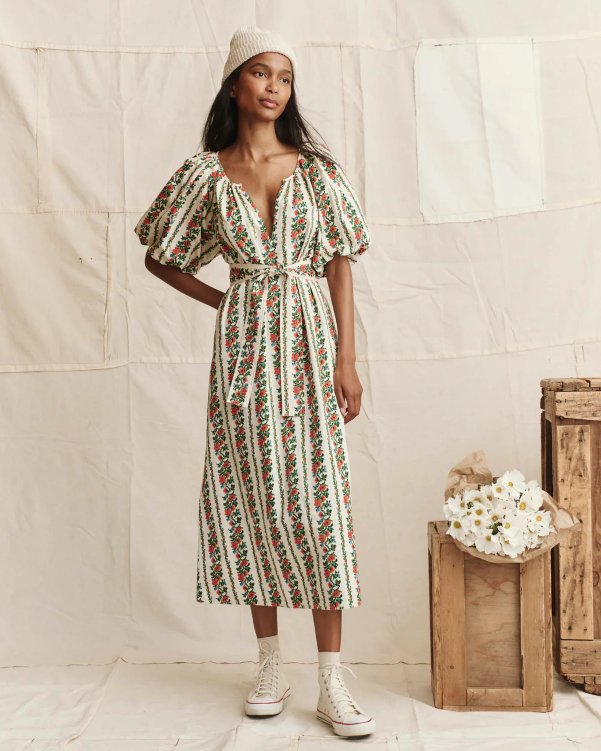 The Great | Fairground Dress - Print Tapestry-Floral