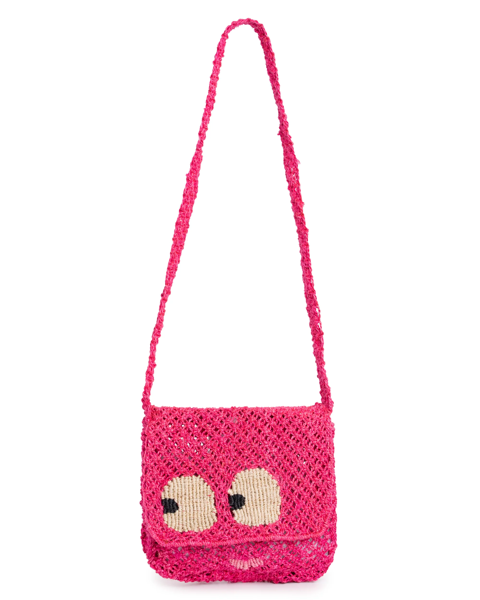 Women Beach Tote Bag Lola Deluxe Premium Nylon - Hot-Pink
