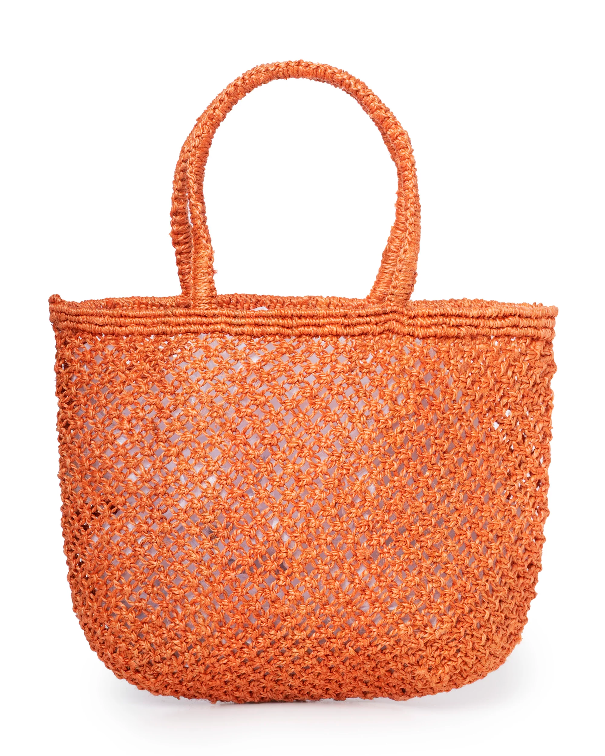 Women's Beach Bag Jute - Sweetheart Peach - Image 2