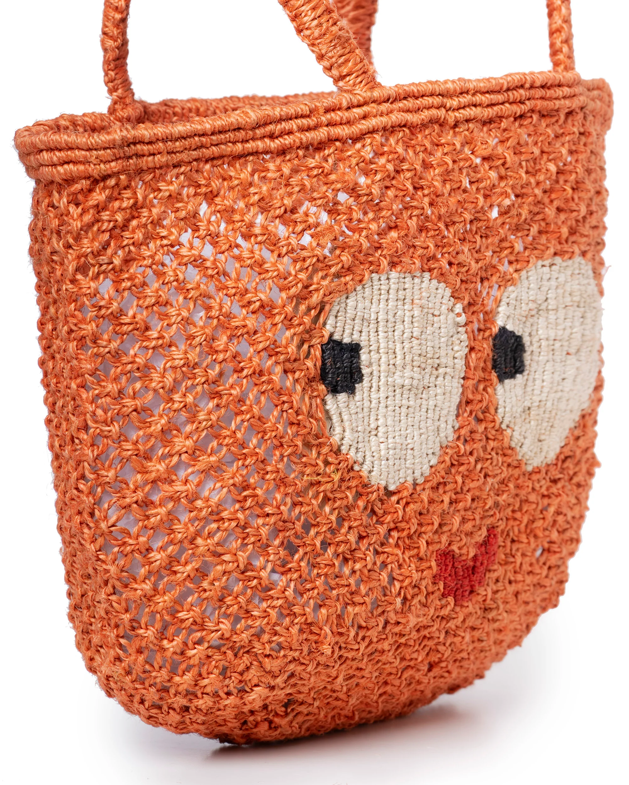 Women's Beach Bag Jute - Sweetheart Peach - Image 3