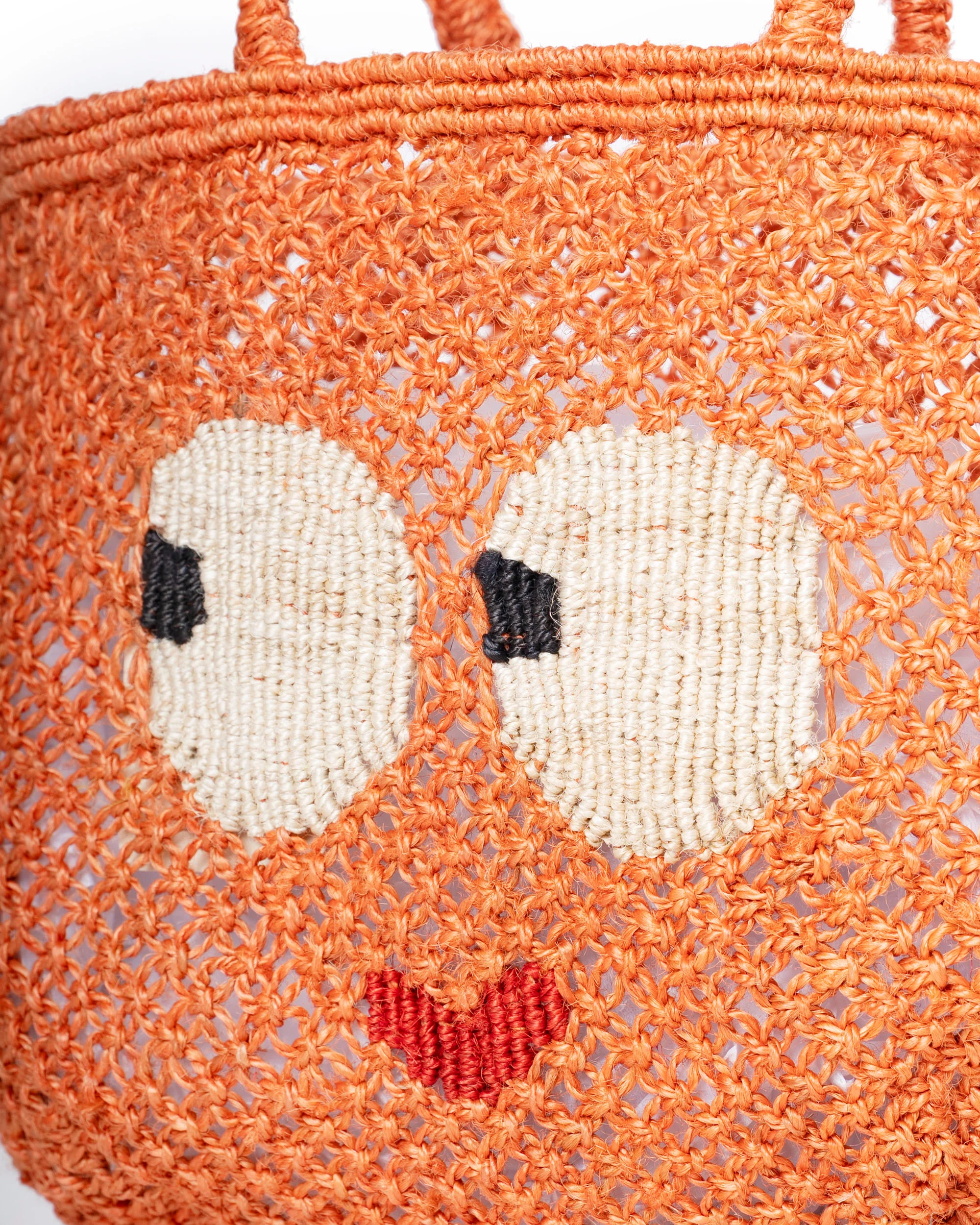 Women's Beach Bag Jute - Sweetheart Peach - Image 4