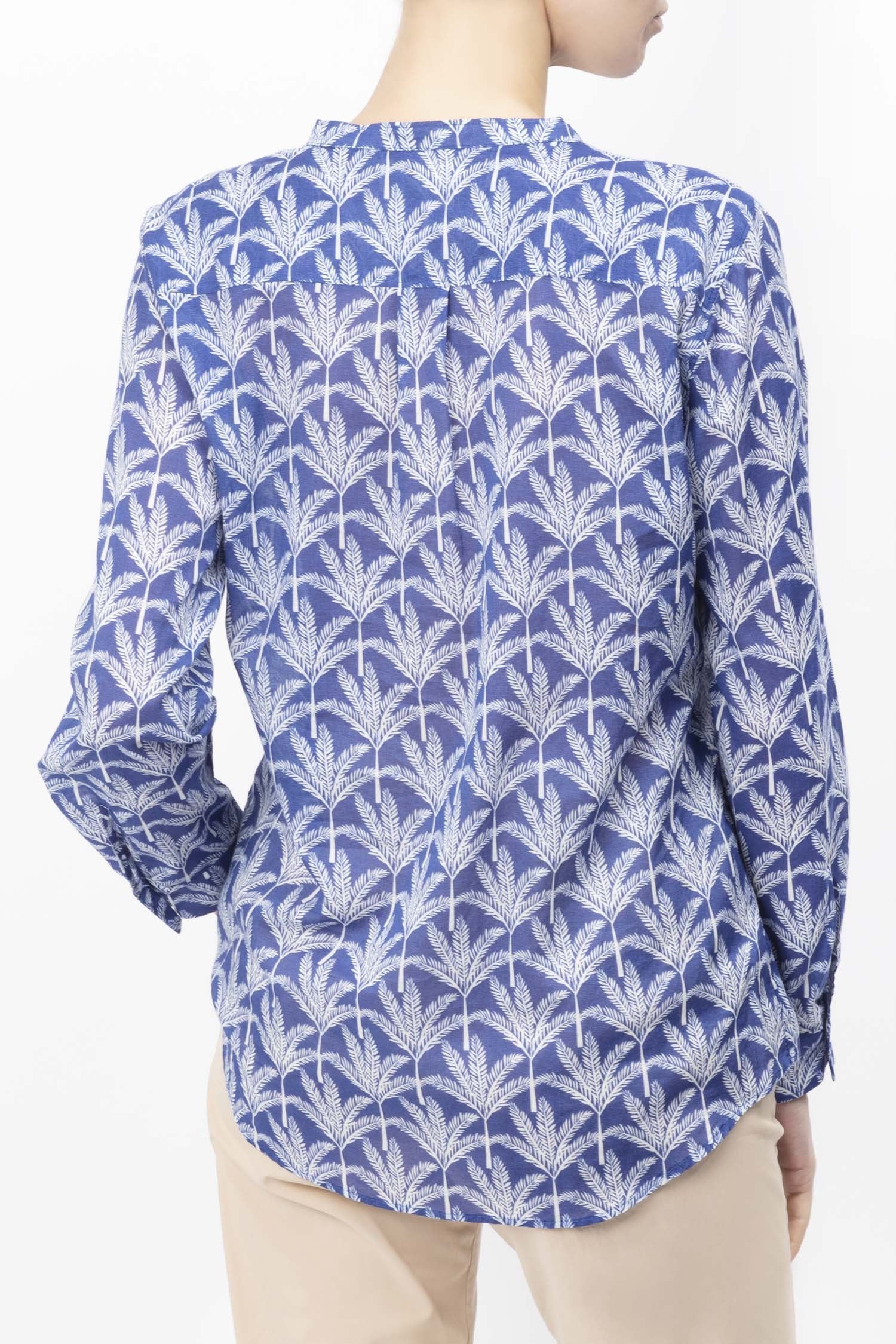 Hartford | Tropical Printed Cotton Shirt - Relaxed Silhouette - Image 3