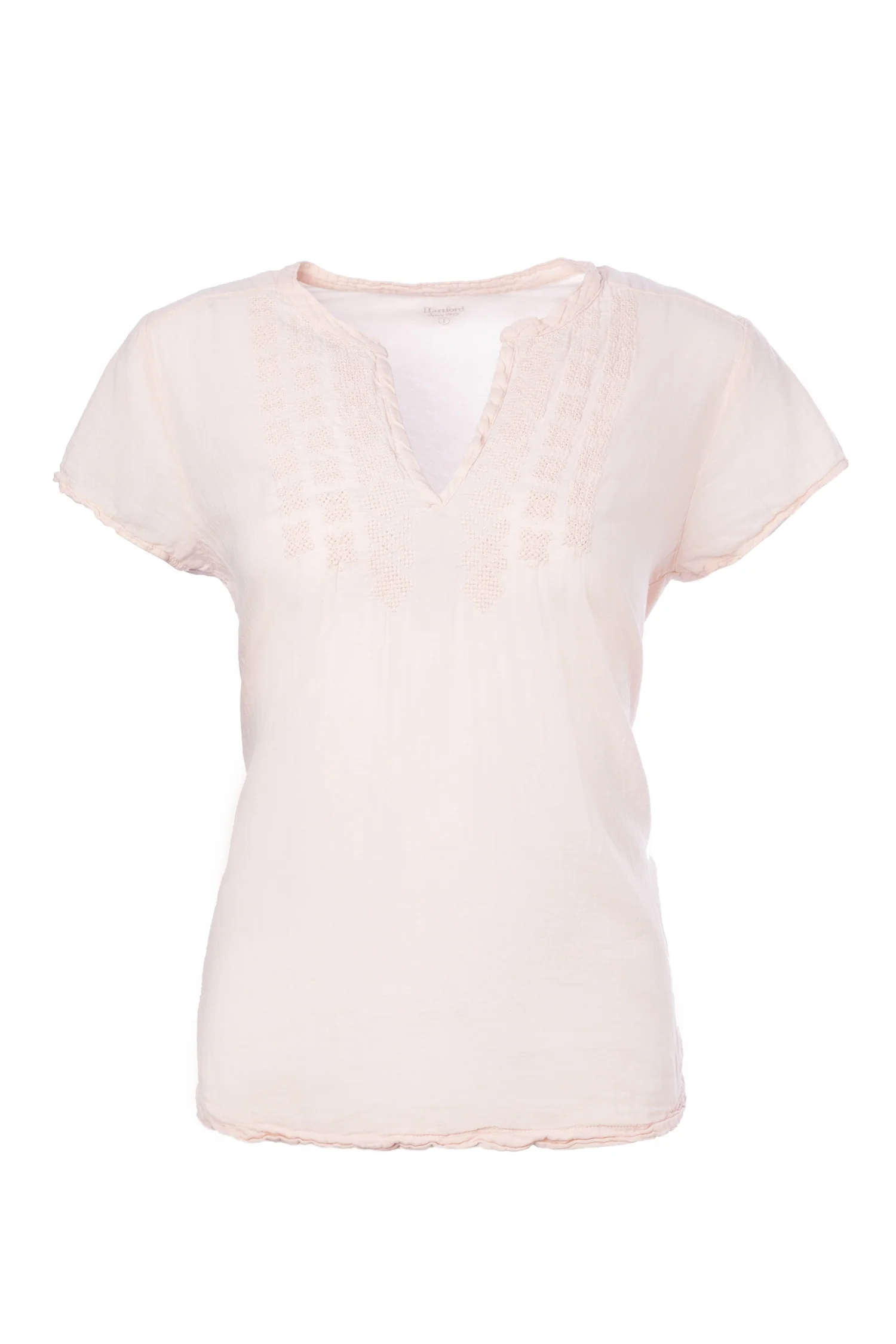 Hartford | V-Neck Cotton Top - Relaxed Oversized Silhouette - Image 10