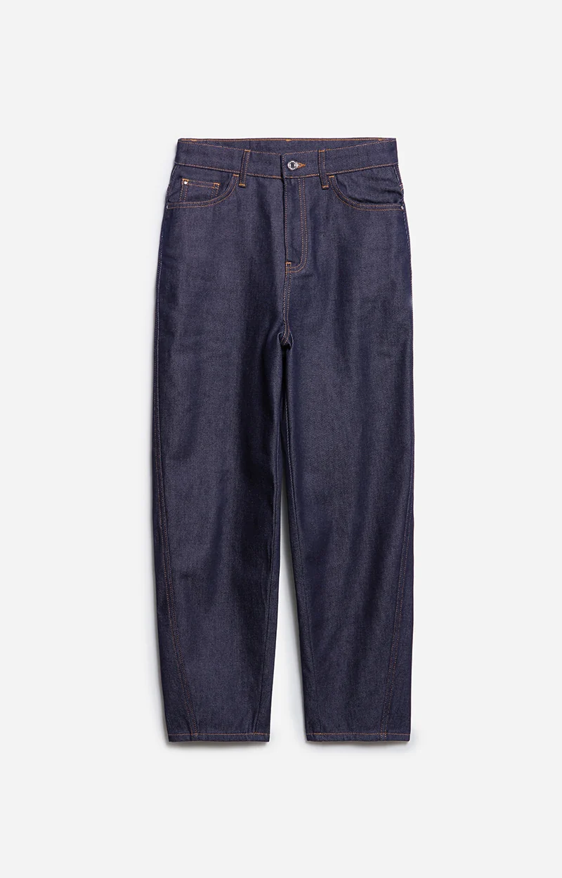 Vanessa Bruno | Caleb High-Rise Barrel Jeans - Indigo Denim - Image 2