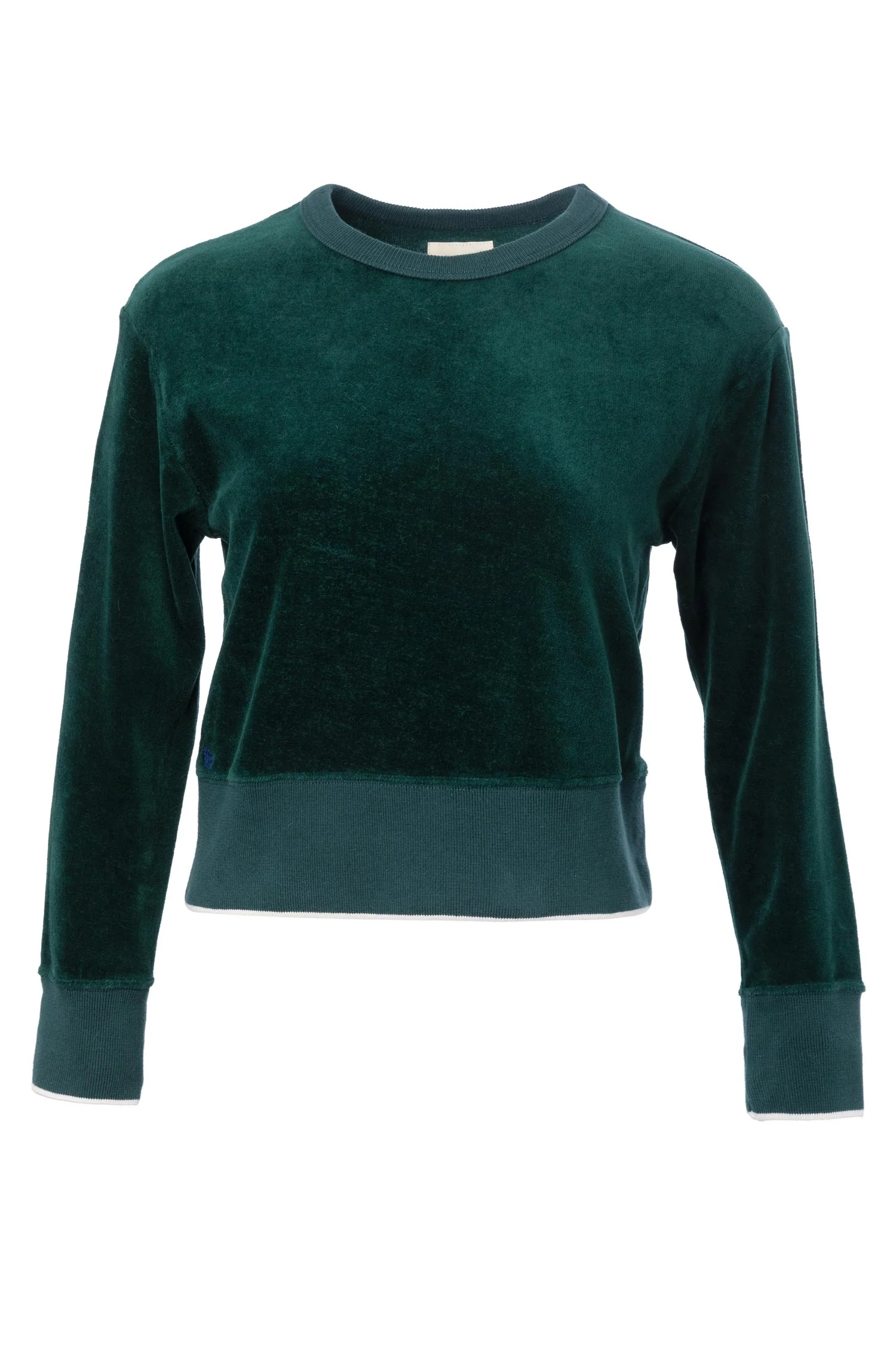 Bellerose | Velvet Sweatshirt - Relaxed Cotton Crewneck - Image 6