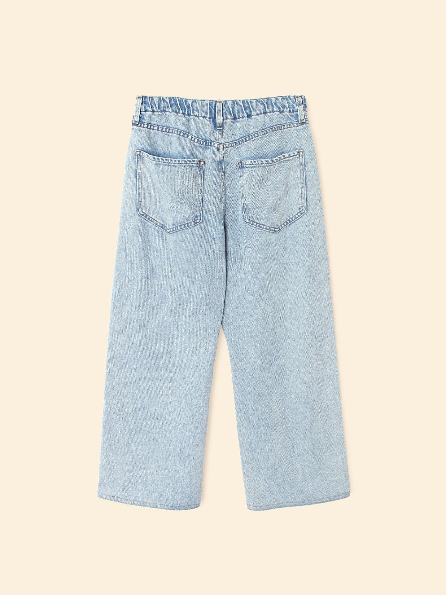 Xirena | Rianne Wide Leg Cropped Jean - Lyocell Denim Malibu-Blue - Image 4