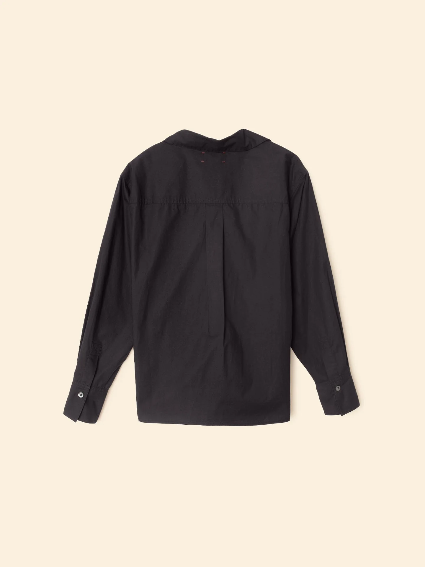 Xirena | Monroe Cotton Shirt - Relaxed Fit Black - Image 2