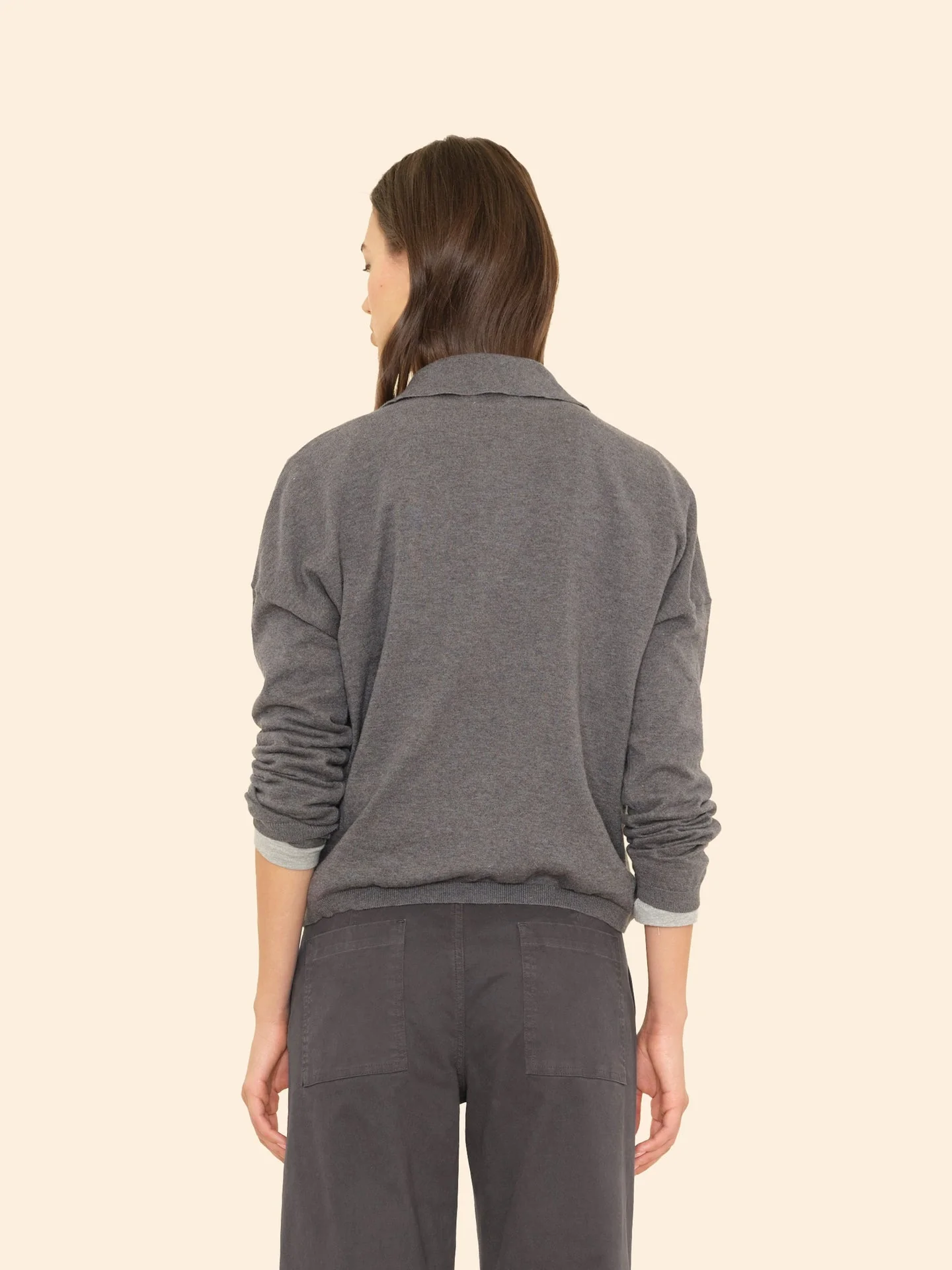 Xirena | Collin Sweatshirt in - Cashmere-Cotton Blend Haze - Image 2